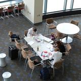 Connecticut State Community College Tunxis Photo #4 - The Cyber Cafe provides ample space for group work, social gatherings, and is Wi-Fi ready.