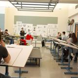Tunxis Community College Photo - A class in progress in the art studio, which was part of the new construction at Tunxis Community College.