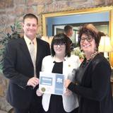 Mid-America College Of Funeral Service Photo #6 - One of our students receiving one of the many scholarships offered to Mortuary Science Students