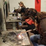 Dunwoody College of Technology Photo #1 - Welding students in a Dunwoody classroom/workshop