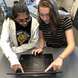 Raritan Valley Community College Photo #2 - Engineering students reviewing data