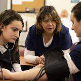 Raritan Valley Community College Photo #3 - Students and Instructor in the Medical Assistant program