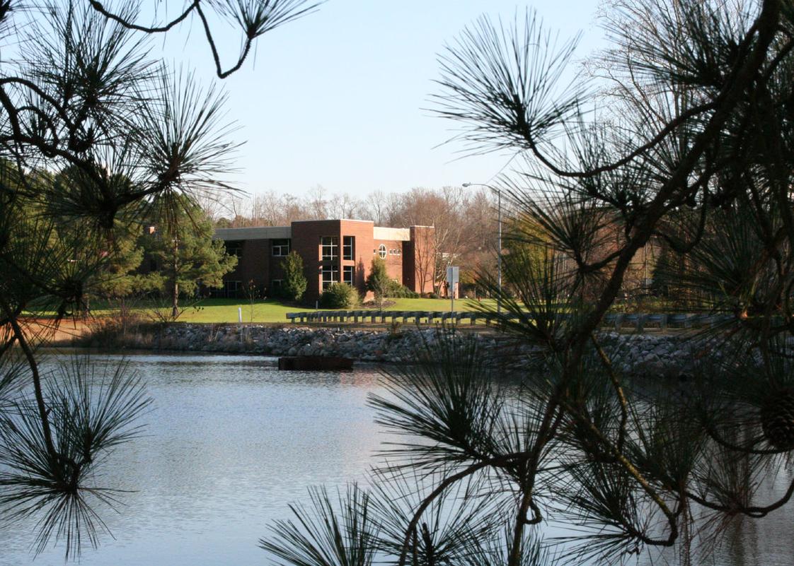 Richmond Community College Photo - View from the lake