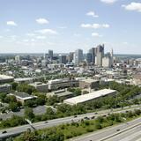 Columbus State Community College Photo #2 - Columbus campus looking West with downtown in the background.