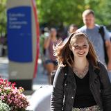 Columbus State Community College Photo #4 - Student at downtown Columbus campus.