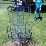 Lakeshore Technical College Photo #3 - A student plays disc golf on the LTC Disc Golf Course.