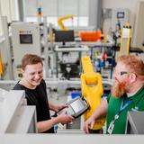 Moraine Park Technical College Photo #12 - Moraine Park Technical College Manufacturing Student and Instructor