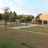 Southwest College for the Deaf Photo - SWCID Campus - Pedestrian plaza. Southwest College for the Deaf Photo - SWCID Campus - Pedestrian plaza.