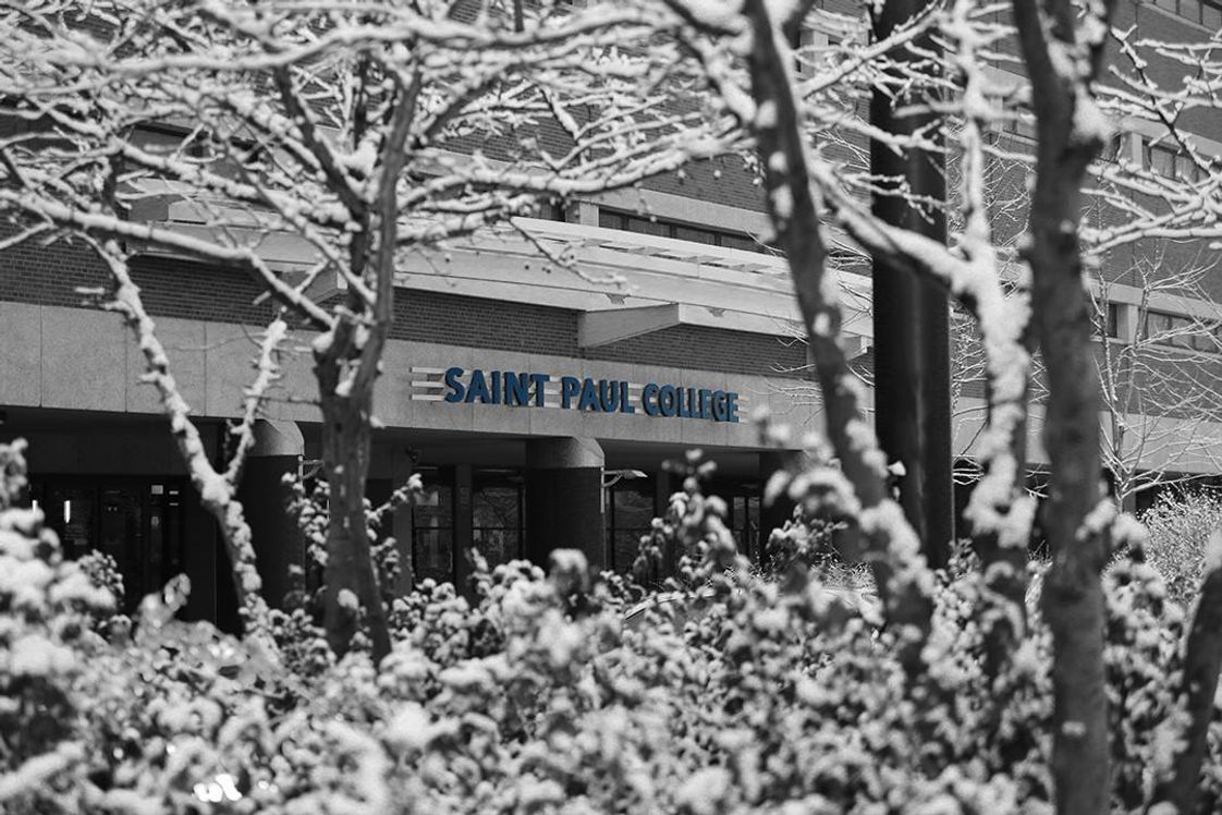 Saint Paul College Photo - Another snowy day at Saint Paul College as we prepare for spring semester to start!