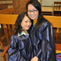 Lakeshore Technical College Photo #4 - Two students prepare for May 2010 graduation from LTC.