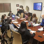 Nossi College of Art Photo #10 - Student groups meet in conference rooms while enjoying pizza and planning out their semester events. From photoshoots to media days to agency tours, Nossi offers 6 student groups to get you engaged to Nashville's creative and professional communities.