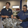 Raritan Valley Community College Photo #5 - Automotive Technology students working on motor